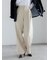 メランジツイルワイドパンツ《2026 spring catalog item》