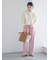 ポンチハイウエストカーブパンツ《2026 spring catalog item》