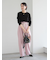 ポンチハイウエストカーブパンツ《2026 spring catalog item》