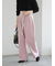 ポンチハイウエストカーブパンツ《2026 spring catalog item》