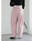ポンチハイウエストカーブパンツ《2026 spring catalog item》