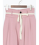 ポンチハイウエストカーブパンツ《2026 spring catalog item》