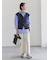総針ポケット付きVネックベスト《2026 spring catalog item》