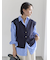総針ポケット付きVネックベスト《2026 spring catalog item》