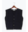 総針ポケット付きVネックベスト《2026 spring catalog item》
