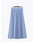 プリーツロングスカート