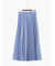 プリーツロングスカート