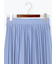 プリーツロングスカート