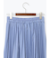 プリーツロングスカート