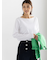 前後2WAYネックデザインロンT《2026 spring catalog item》