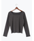 前後2WAYネックデザインロンT《2026 spring catalog item》