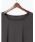 前後2WAYネックデザインロンT《2026 spring catalog item》