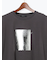 箔プリントロングTシャツ