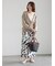 ペイントパターンナロースカート《2026 spring catalog item》