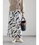 ペイントパターンナロースカート《2026 spring catalog item》