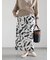 ペイントパターンナロースカート《2026 spring catalog item》