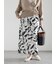 ペイントパターンナロースカート《2026 spring catalog item》