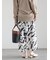 ペイントパターンナロースカート《2026 spring catalog item》