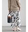 ペイントパターンナロースカート《2026 spring catalog item》