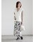 ペイントパターンナロースカート《2026 spring catalog item》