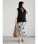 ペイントパターンナロースカート《2026 spring catalog item》