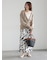 ペイントパターンナロースカート《2026 spring catalog item》