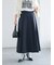 タイプライタータックフレアスカート