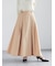 タイプライタータックフレアスカート