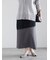 ダブルクロスイージーナロースカート