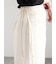 チーフ刺繍ラップスカート付きパンツ