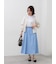 アシメタックフレアスカート