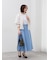 アシメタックフレアスカート