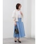 アシメタックフレアスカート
