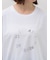 ラインストーンサークルロゴTシャツ