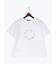 ラインストーンサークルロゴTシャツ