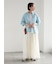 シャンブレーボイルスカート(セットアップ可)