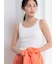 【接触冷感/抗菌防臭】カップ付きリブタンクトップカップ付きリブタンクトップ