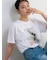 マリリンモンローモノクロフォトTシャツ