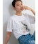マリリンモンローモノクロフォトTシャツ