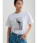 マリリンモンローモノクロフォトTシャツ