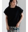 【接触冷感/遮熱/吸水速乾】ショルダータックドルマンTシャツ