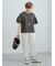 【接触冷感/遮熱/吸水速乾】フリルスリーブビッグTシャツ