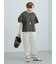 【接触冷感/遮熱/吸水速乾】フリルスリーブビッグTシャツ