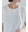 【接触冷感/ﾏｼﾝｳｫｯｼｬﾌﾞﾙ】レースヘムTシャツ