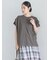 【接触冷感】ショルダータックTシャツ