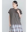 【接触冷感】ショルダータックTシャツ