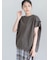 【接触冷感】ショルダータックTシャツ