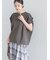 【接触冷感】ショルダータックTシャツ