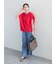 【接触冷感】ショルダータックTシャツ