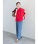 【接触冷感】ショルダータックTシャツ